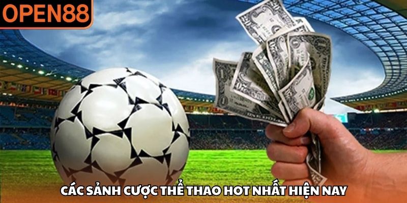 Các sảnh cược thể thao hot nhất hiện nay Thể thao OPEN88
